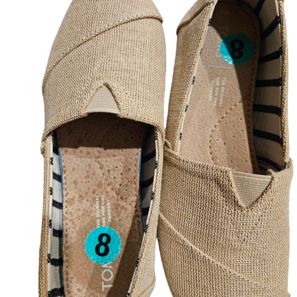Toms Alpargata Natural  Heritage Canvas Shoe - Picture 2 of 6